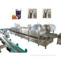 Sardine can seamer machine with automatic weighing